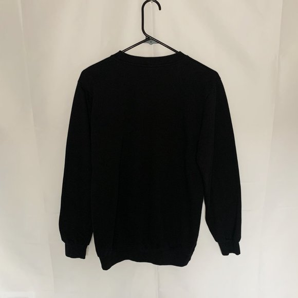 Cat Sweatshirt TSchunyifang Size Medium Black - Picture 2 of 4